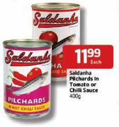  Saldanha Pilchards In Tomato Or Chilli Sauce -400g Each