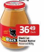 Black Cat Peanut Butter -800g Each