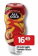 All Gold Light Tomato Sauce -500ml Each