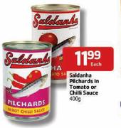 Saldanha Pilchards In Tomato Or Chilli Sauce-400g Each