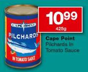 Cape Point Pilchards In Tomato Sauce-425g Each