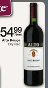 Alto Rouge Dry Red-750ml Each