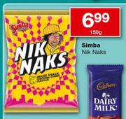 Simba Nik Naks-150gm Each
