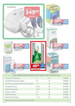 Pick N Pay Pharmacy : So Many Ways To Stay Healthy For Less (22 Jul - 4 Aug 2013), page 3