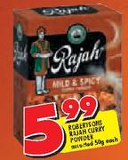 Robertsons Ralmah Curry Powder Assorted-50gm