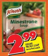 Knorr Packet Soup Assorted-Each