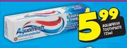 Aquafresh Toothpaste-125ml Each