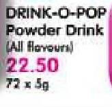 Drink-O-Pop Powder Drink-72x5g