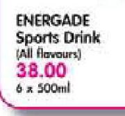 Energade Sports Drink-6x500ml