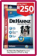 DR Hahnz Dry Dog Food Assorted-20Kg Each