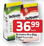 DR Hahnz Dry Dog Food Assorted-1.75Kg Each