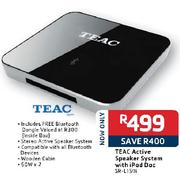 Teac Active Speaker System With Ipod Doc(SR-L150I)