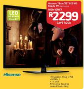 Hisense 29" HD Ready LED TV(LEDN29K300M)