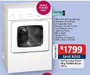 PnP Counter Point Tumble Dryer White-6Kg