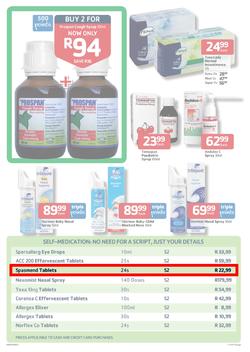 Pick N Pay Pharmacy : So Many Ways To Stay Healthy For Less (20 Aug - 1 Sep 2013), page 3