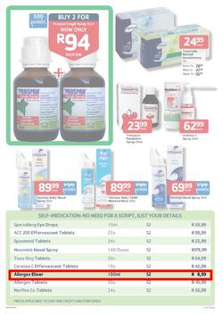 Pick N Pay Pharmacy : So Many Ways To Stay Healthy For Less (20 Aug - 1 Sep 2013), page 3