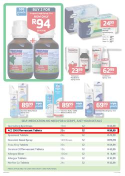 Pick N Pay Pharmacy : So Many Ways To Stay Healthy For Less (20 Aug - 1 Sep 2013), page 3