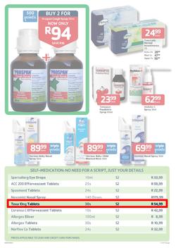 Pick N Pay Pharmacy : So Many Ways To Stay Healthy For Less (20 Aug - 1 Sep 2013), page 3