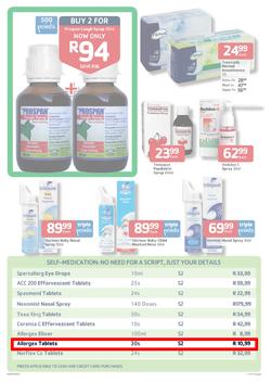 Pick N Pay Pharmacy : So Many Ways To Stay Healthy For Less (20 Aug - 1 Sep 2013), page 3