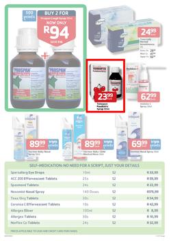 Pick N Pay Pharmacy : So Many Ways To Stay Healthy For Less (20 Aug - 1 Sep 2013), page 3