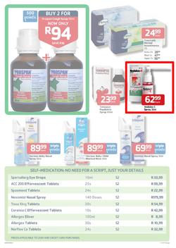Pick N Pay Pharmacy : So Many Ways To Stay Healthy For Less (20 Aug - 1 Sep 2013), page 3