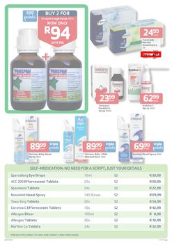 Pick N Pay Pharmacy : So Many Ways To Stay Healthy For Less (20 Aug - 1 Sep 2013), page 3