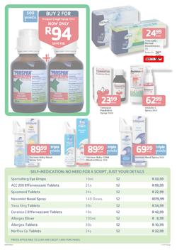 Pick N Pay Pharmacy : So Many Ways To Stay Healthy For Less (20 Aug - 1 Sep 2013), page 3