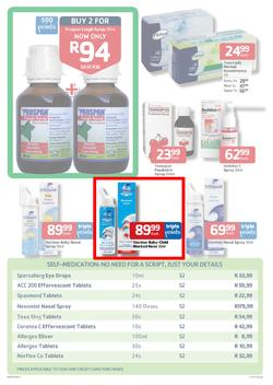 Pick N Pay Pharmacy : So Many Ways To Stay Healthy For Less (20 Aug - 1 Sep 2013), page 3
