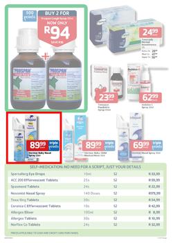 Pick N Pay Pharmacy : So Many Ways To Stay Healthy For Less (20 Aug - 1 Sep 2013), page 3