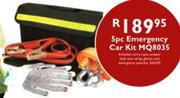 5Pc Emergency Car Kit(MQ8035)