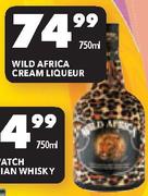 Wild Africa Cream Liqueur-750ml