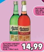 Autumn Harvest Crackling Dry White/Rose-750ml Each