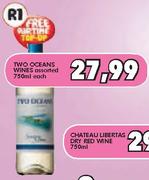 Two Oceans Wines-750ml Each