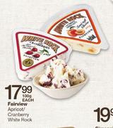 Fairview Apricot/Cranberry White Rock-100gm Each