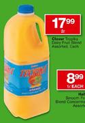 Clover Tropika Dairy Fruit Blend-2Ltr