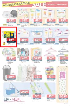 Pick N Pay : Winter Clearance Sale (20 Aug - 1 Sep 2013), page 3
