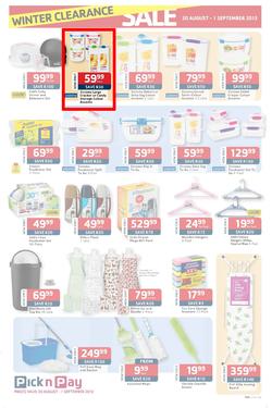Pick N Pay : Winter Clearance Sale (20 Aug - 1 Sep 2013), page 3