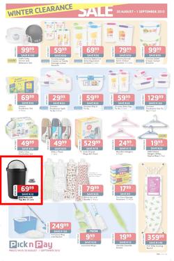 Pick N Pay : Winter Clearance Sale (20 Aug - 1 Sep 2013), page 3