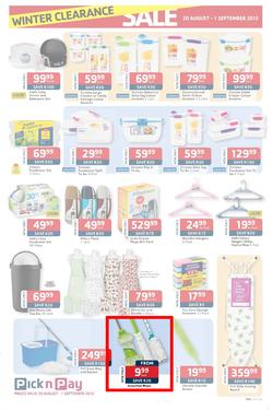 Pick N Pay : Winter Clearance Sale (20 Aug - 1 Sep 2013), page 3