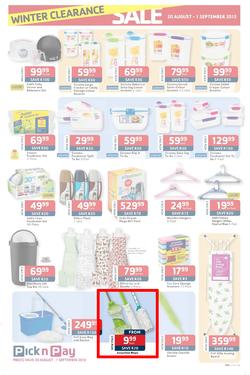 Pick N Pay : Winter Clearance Sale (20 Aug - 1 Sep 2013), page 3