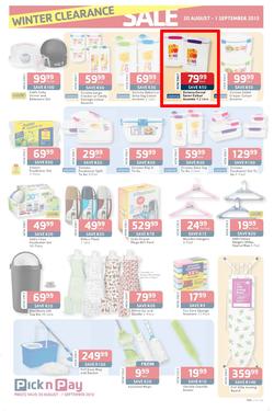 Pick N Pay : Winter Clearance Sale (20 Aug - 1 Sep 2013), page 3