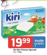 Bel Kiri Cheese Spread 108g-6's