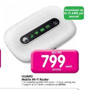 Huawei Mobile Wi-Fi Router-Each