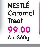 Nestle Caramel Treat-6x360gm Each