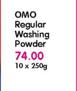 Omo Regular Washing Powder-10x250gm Each