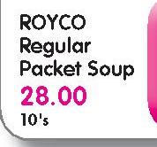 Royco Regular Packet Soup-10's Pack