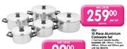 OLI 10 Piece Aluminium Cookware Set-Per Set