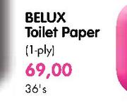 Belux 1 Ply Toilet paper-36's pack