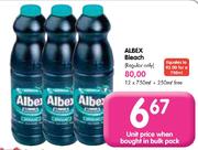 Albex Bleach(Regular Only)-750+250ml Free