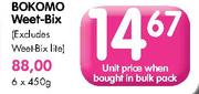 Bokomo Weet-Bix(Excludes WeetBix Lite)-450gm